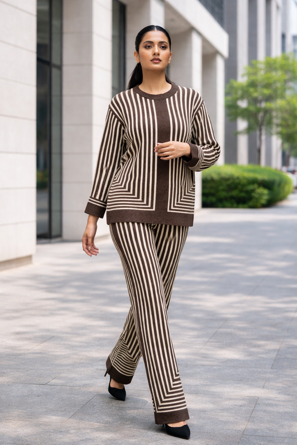 Winter Woolen Co-Ord Set for Women | Cozy & Elegant Two-Piece Winter Wear