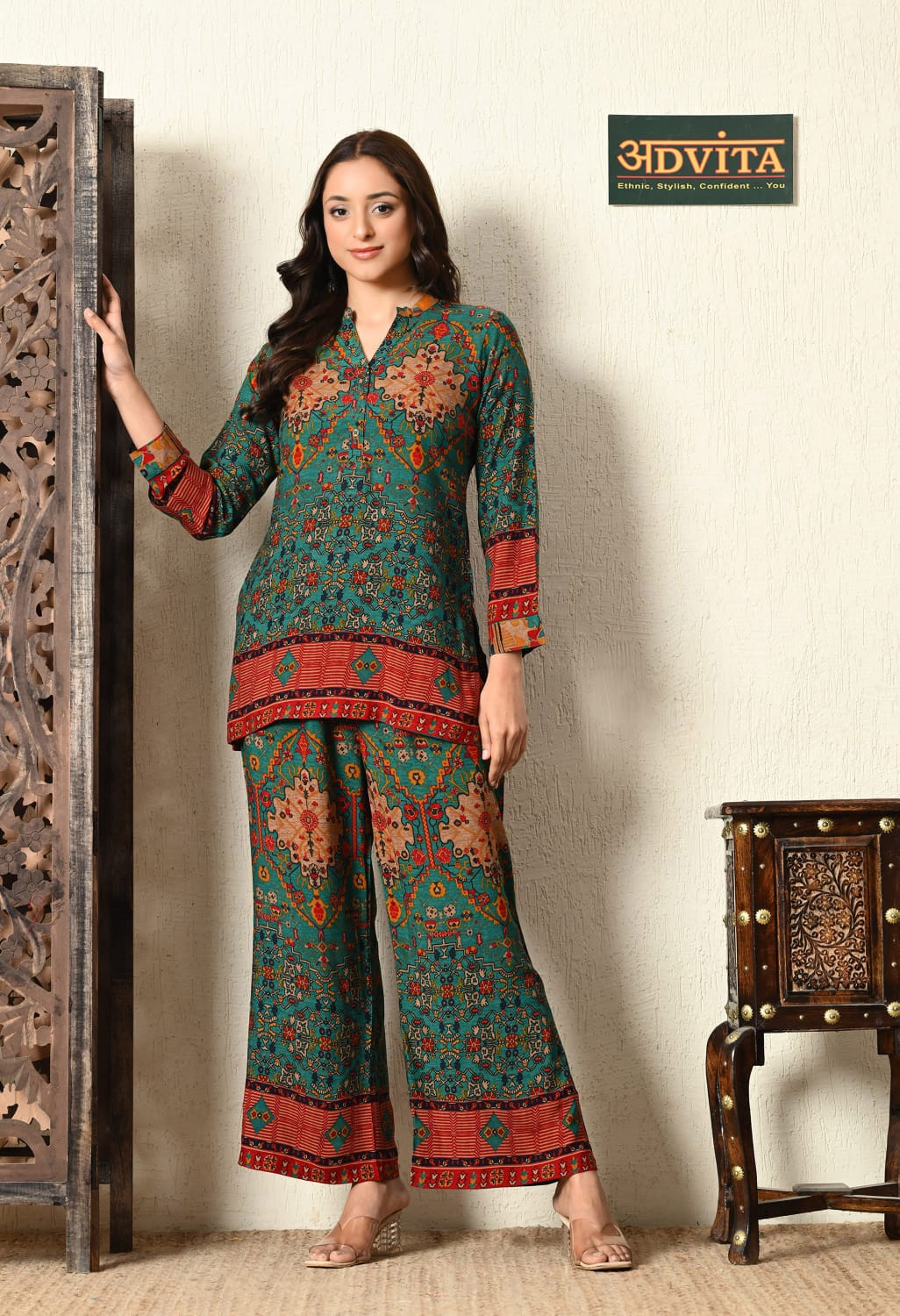 Women’s Cotton Cord Set – Stylish Co-ord Outfit for Everyday Comfort