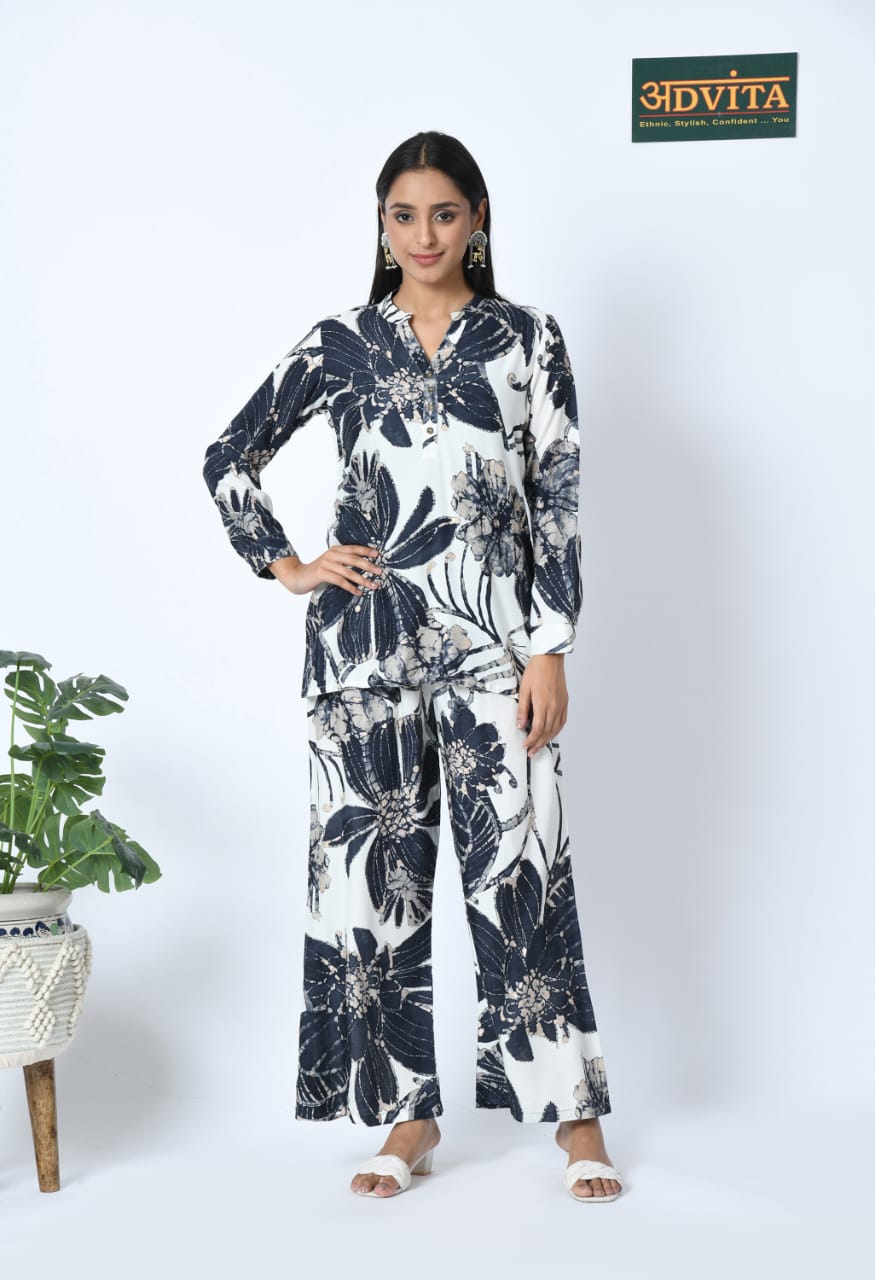 Cotton Cord Set for Women – Stylish 2-Piece Co-ord in Breathable Fabric