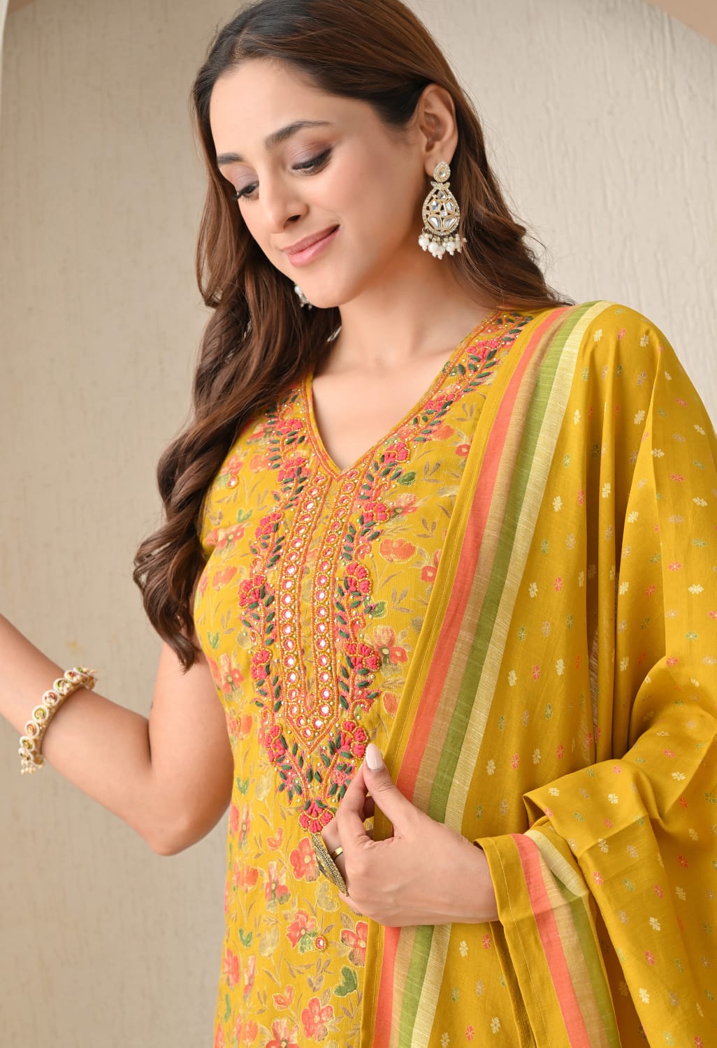 Advita Soft Rayon Cotton Suit Set – Everyday Style 3-Piece Outfit