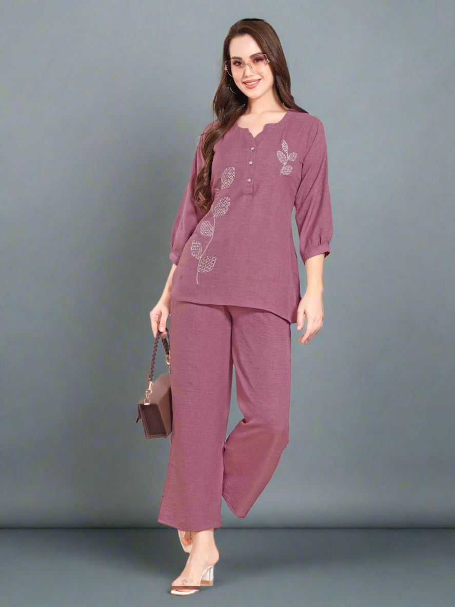 Linen Cotton Co-ord Set for Women – Summer Ready, Elegant & Breathable